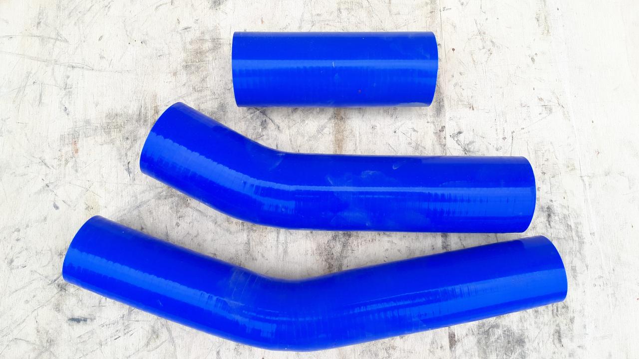 130-1303000-КТС Патрубки радіатора (3 шт) (СИЛІКОН) ЗІЛ 130