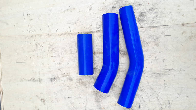 130-1303000-КТС Патрубки радіатора (3 шт) (СИЛІКОН) ЗІЛ 130, фото 2