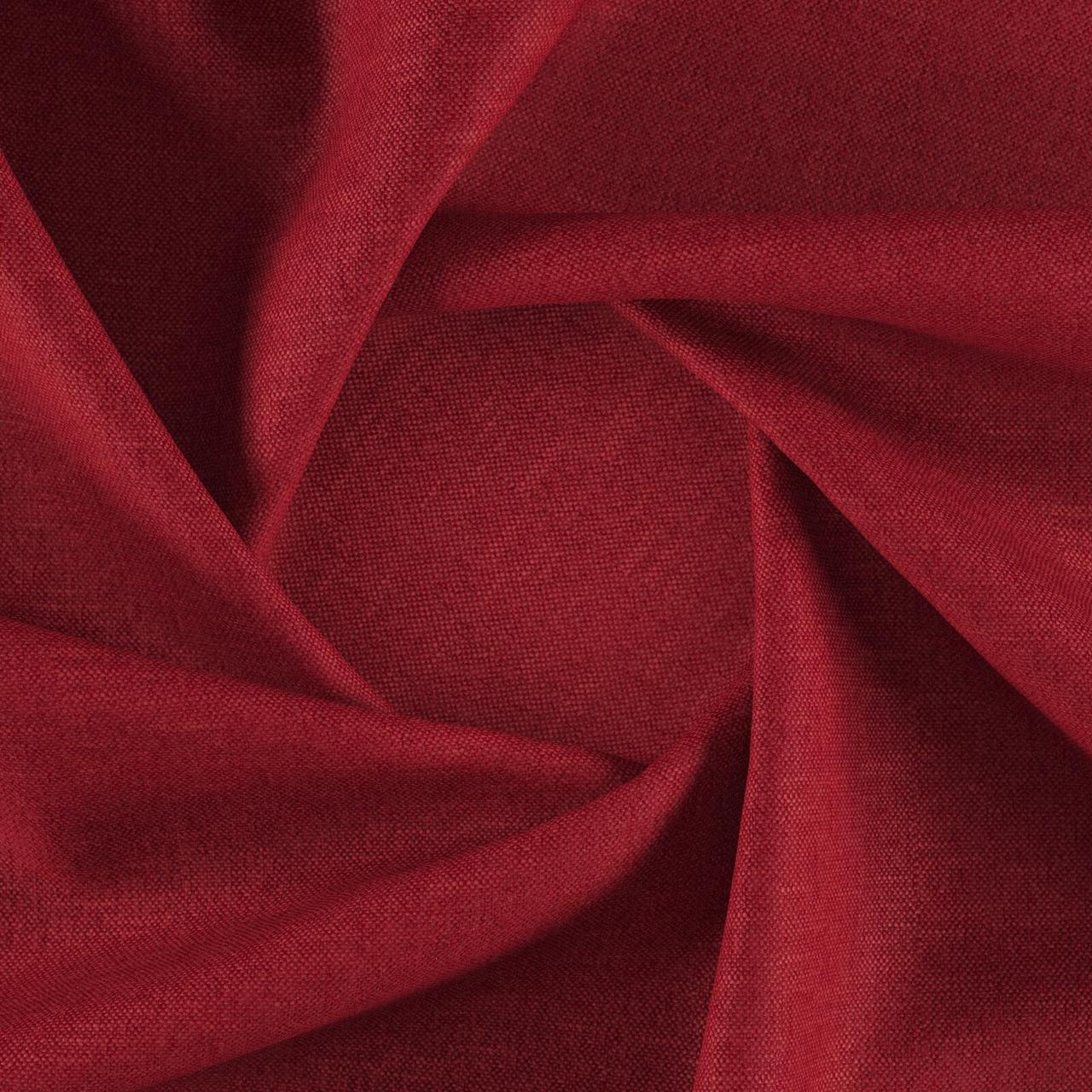 Тканина для перетяжки м'яких меблів шеніл Перфекто (Perfecto) вишневого кольору