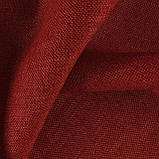 Тканина для перетяжки м'яких меблів шеніл Перфекто (Perfecto) вишневого кольору, фото 2