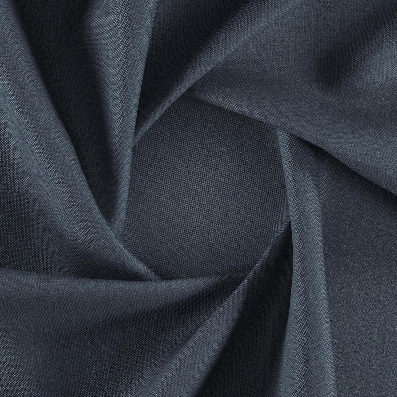 Тканина для перетяжки м'яких меблів шеніл Перфекто (Perfecto) сіро-синього кольору