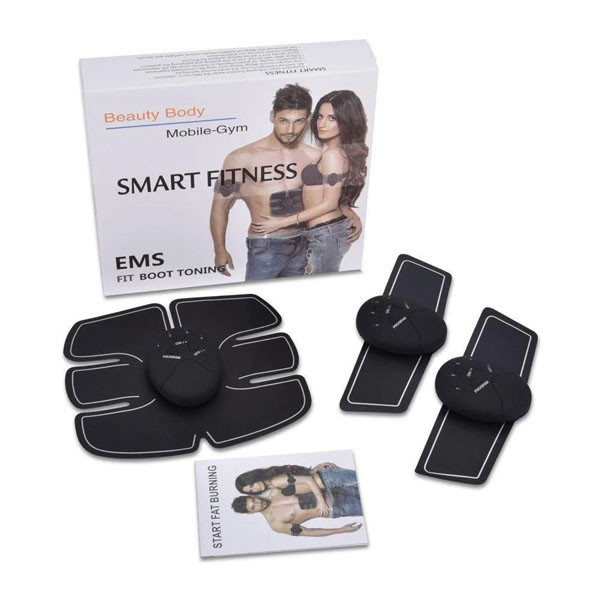 Миостимулятор 3 в 1 body mobile gym стимулятор м'язів преса та рук