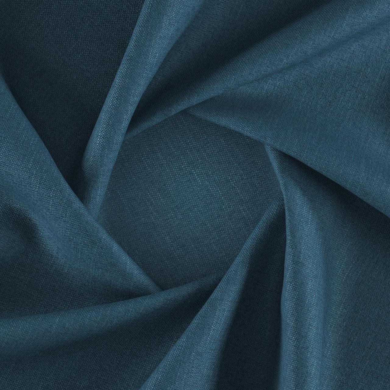 Тканина для перетяжки м'яких меблів шеніл Перфекто (Perfecto) кольору морської хвилі