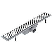 Трап водовідвідний лінійний з решіткою квадрат 700мм Арт. d44700Q