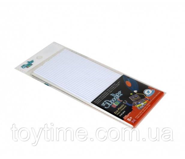 Набір стрижнів для 3d-ручки 3Doodler Start Білий/Пластик для 3Д ручки 3Дудлер Старт білий — стрижні