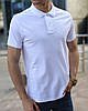 Біла чоловіча футболка поло/купити сорочку поло, фото 2