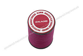Galaces 0.80 мм темно-рожевий (S053) плоский шнур увіщений по шкірі