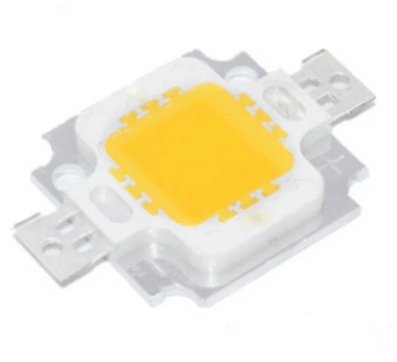 Світлодіод 10 Вт 10 W 9-12 В — жовтий, фото 1
