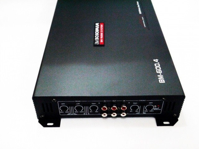 Автомобільний підсилювач звуку Boschman BM Audio BM-600.4, фото 1