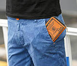 Чоловічий клатч портмоне долар 100$ коричневий, фото 5