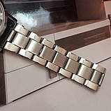 Металевий чоловічий годинник із відкритим механізмом, фото 4