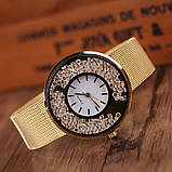 Жіночий наручний годинник браслет, фото 3