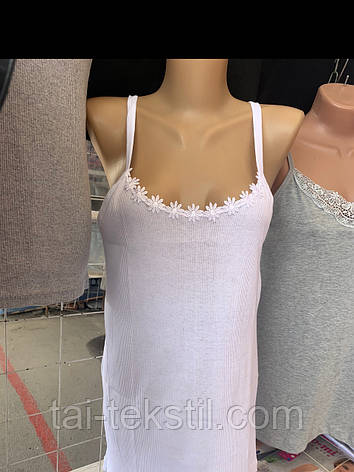 Комплект жіночий 2-ка майка і трусики Туреччина S-M,L-XL 0081, фото 2