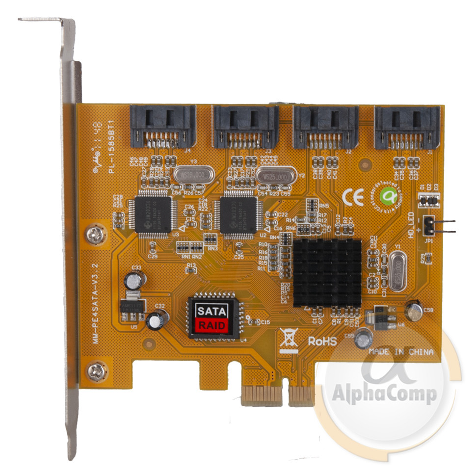 RAID Контролер PCI-e 4×SATA БУ
