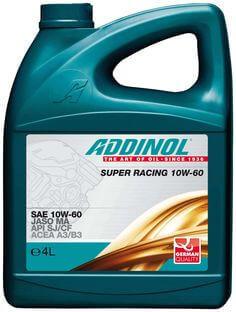 Масло ADDINOL Super Racing 10w60 4л