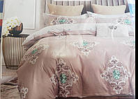 Сатинове простирадло наматрацник 160х200 на гумці