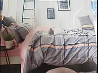 Сатинове простирадло наматрацник 160х200 на гумці