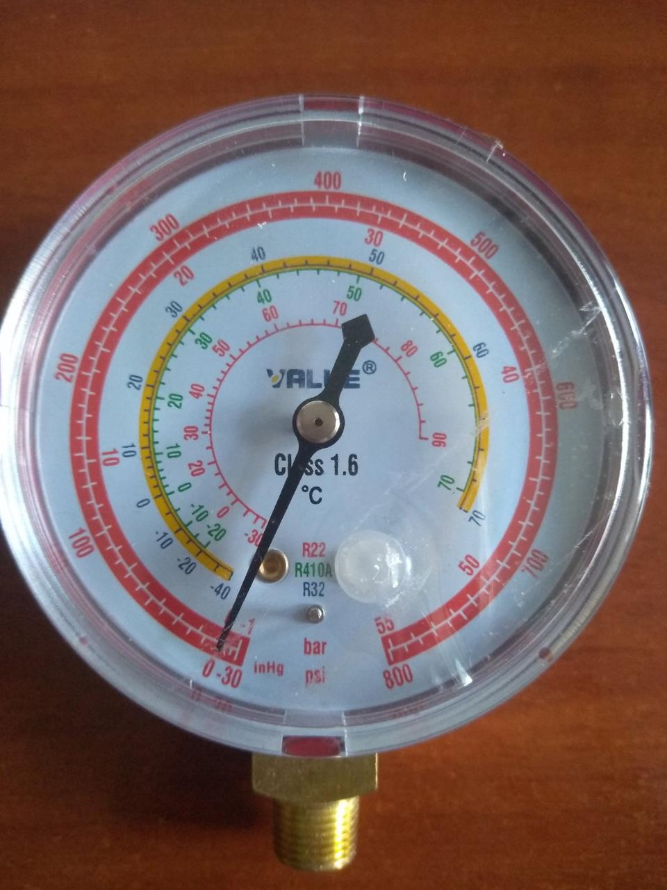 Манометр VALUE GBH высокого давления R22 R410a R32 диаметр 68 мм, цена ...