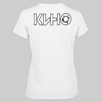 Футболка жіноча ВИКТОР ЦОЙ Кино біла, фото 4