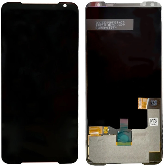 Дисплей для Asus ROG Phone 2 ZS660KL з сенсорним склом (Чорний) Оригінал PRC, фото 1
