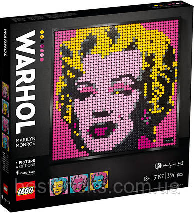 Lego Art Мерілін Монро Енді Уорхола 31197