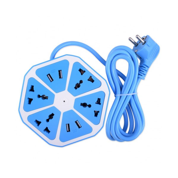ОПТ Мережевий фільтр-подовжувач з USB - HEXAGON SOCKET 1.7 м