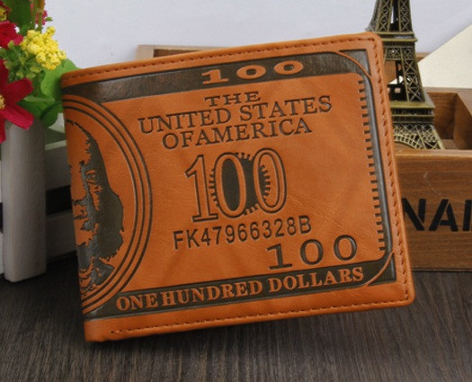 Гаманець чоловічий портмоне 100$ Долар