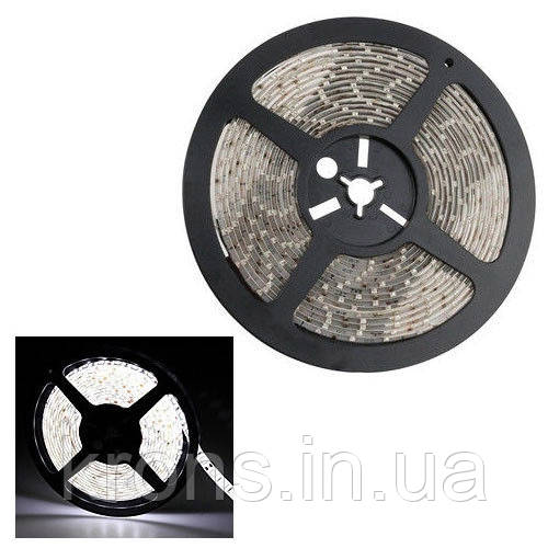 5м стрічки світлодіодна, 300x 3528 SMD LED, біла