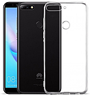 Чохол силіконовий для Huawei Y7 / Y7 Prime (2018) ультратонкий прозорий (хуавей 07), фото 3