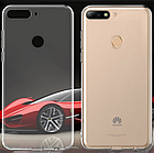 Чохол силіконовий для Huawei Y7 / Y7 Prime (2018) ультратонкий прозорий (хуавей 07), фото 6
