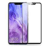 Захисне скло (захист) Full Glue для Huawei P Smart Plus (2018) | Nova 3i | Mate 20 Lite (чорний колір)