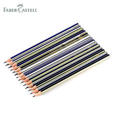 Олівці чорнографітні Goldfaber 6В - 4Н