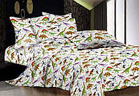 Двуспальный постельный комплект - Динозавры