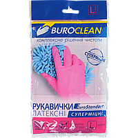 Перчатки хозяйственные суперпрочные Buroclean, размер L