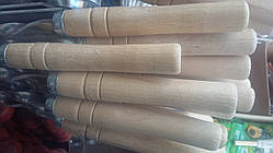 Шампур із дерев'яною ручкою, плоский, 600х10х2 мм
