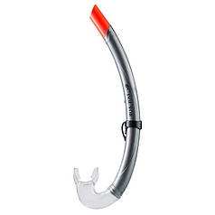 Трубка для дайвінгу без клапана синя Dolvor SN121Р