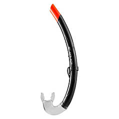 Трубка для дайвінгу без клапана чорна Dolvor SN121Р