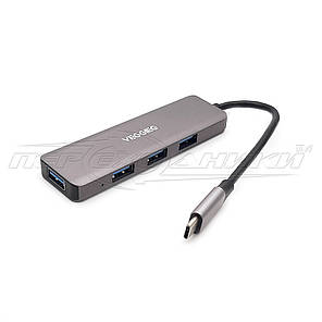 HUB Type-C to 4-Port USB 3.0 (преміум), фото 4