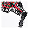 Боді Obsessive Megies teddy black S/M, фото 3