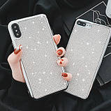 Силіконовий чохол з камінням для Xiaomi Redmi 7A (M1903C3EI), фото 4