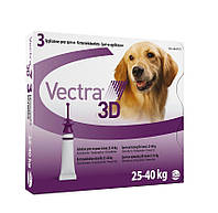 Вектра 3Д (Vectra 3D) капли на холку для собак 25 - 40 кг.
