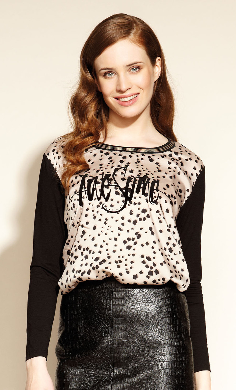 Блуза Asling Zaps бежевого кольору., фото 1