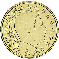 Люксембург 50 центов 2010 UNC