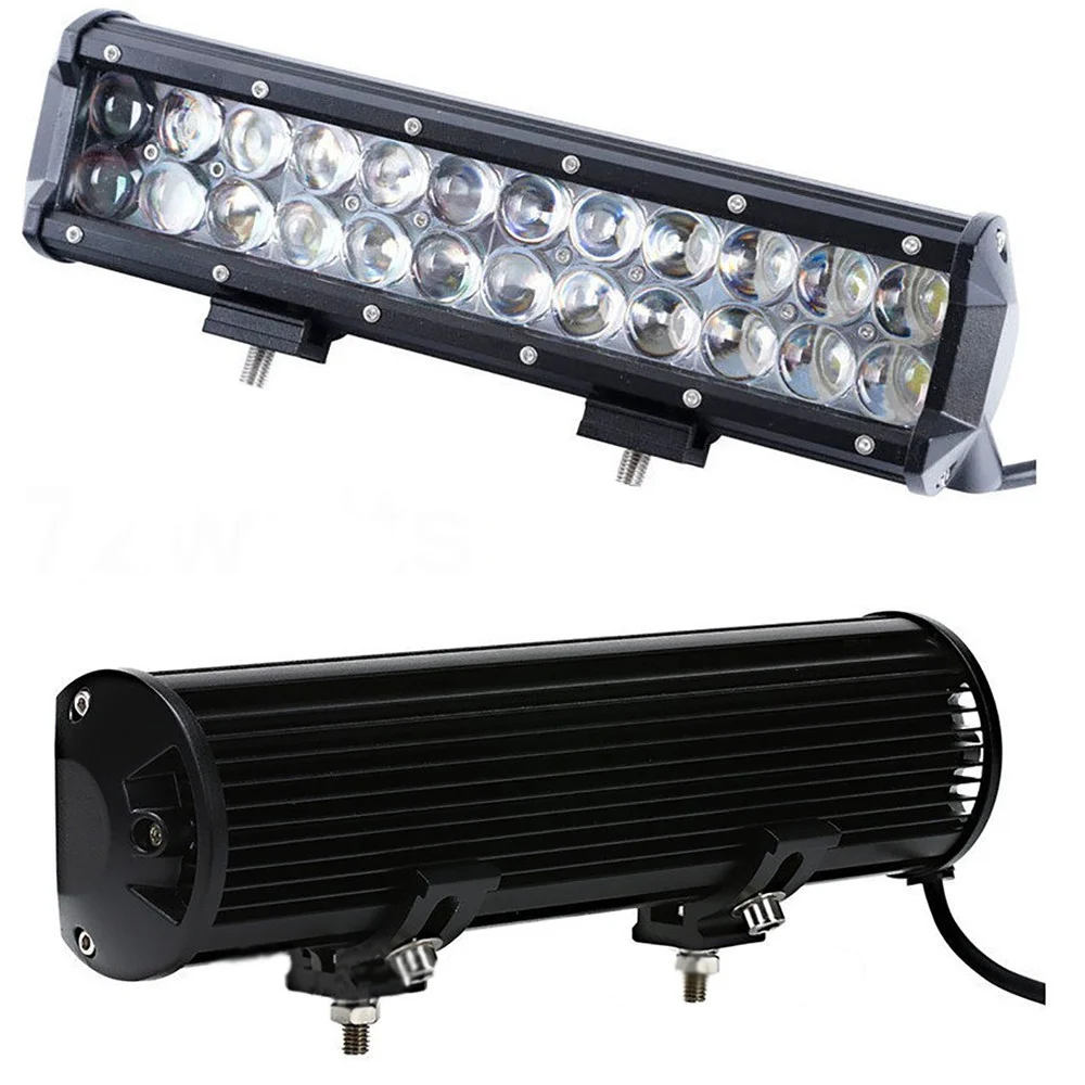 Автофара led балка (24 Led) 72W ближнє/дальнє 300мм