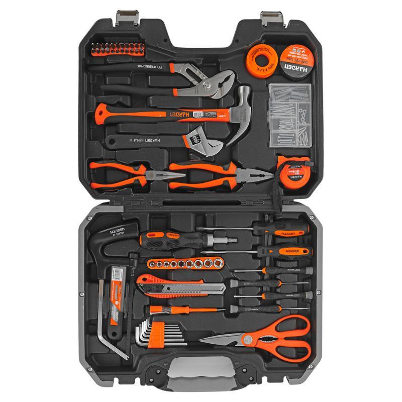 Універсальний набір інструментів для дому 63 пр. Harden Tools 511012