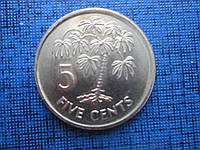 Монета 5 центов Сейшельские острова Сейшелы 2007 состояние