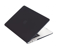 Накладка Matte Hard Shell Case for MacBook Air 13 (2012-2017) A1466 - черный Black