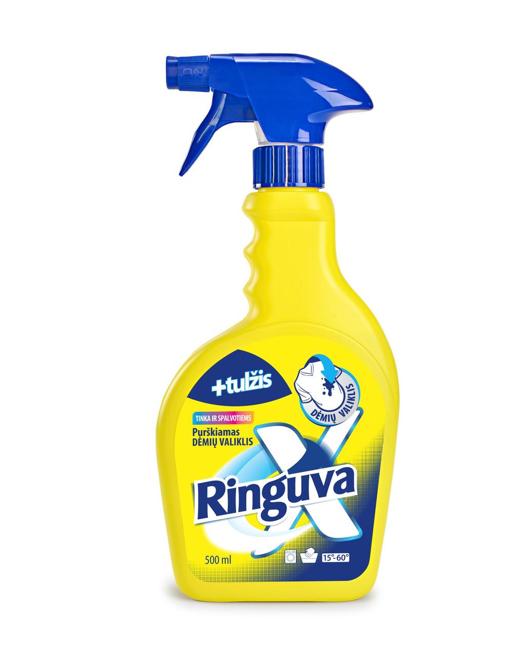 Ringuva X розпорошується плямовивідник з жовчю для одягу 500 мл