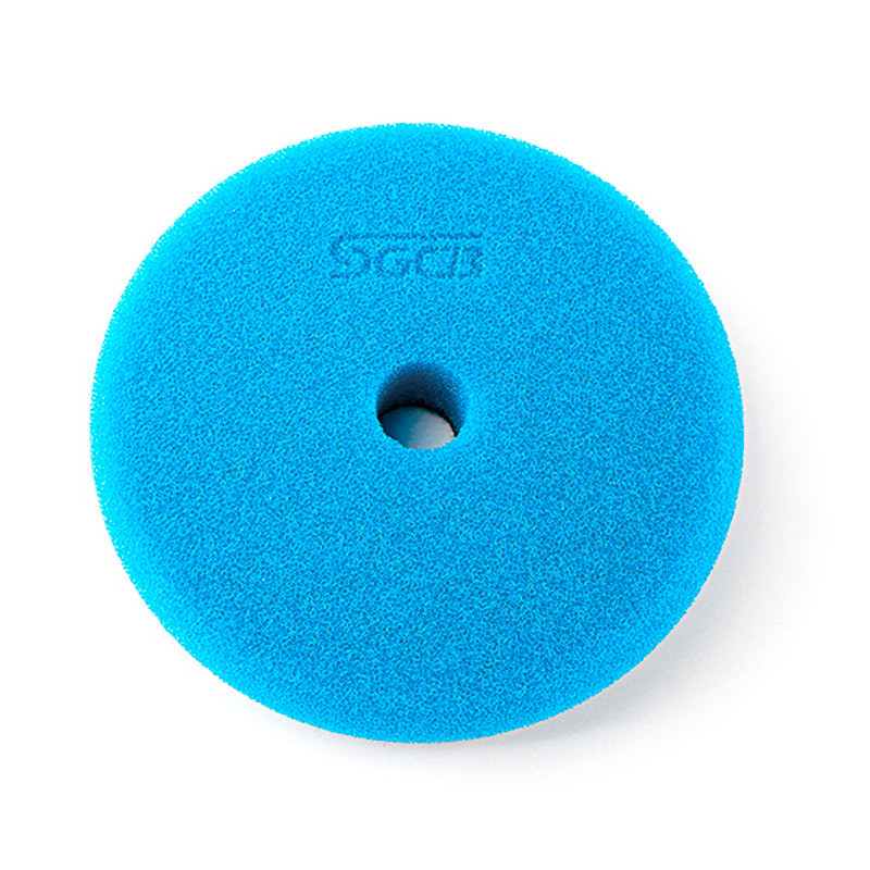 SGCB SGGA099 RO/DA Foam Pad Blue — полірувальний різальний круг, напівтвердий, синій 130/140x30 мм