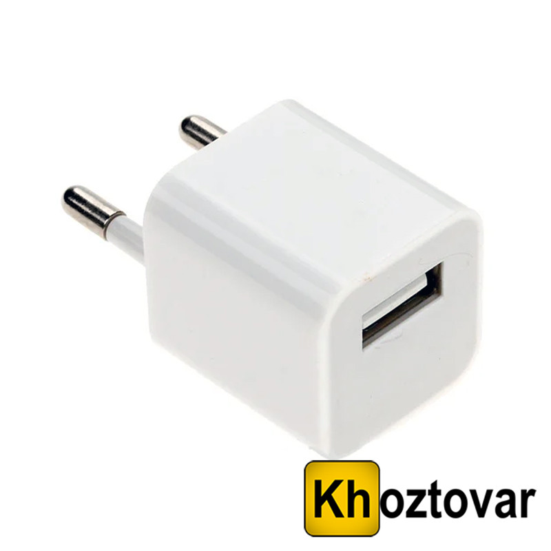 Зарядний мережевий адаптер для Apple 1 USB